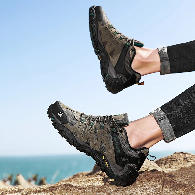 HIKEUP Tactical Suede